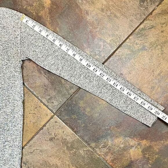 Aerie Just Add Leggings Gray Long Sleeve Open Back Sweater XS - Picture 5 of 12